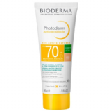 PROTETOR SOLAR FACIAL BIODERMA PHOTODERM ANTIOLEOSIDADE  FPS70 CLARO 40G