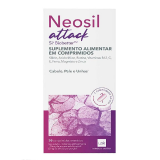 Suplemento Alimentar Neosil Attack Under Skin Cabelos, Unhas e Pele 30 Comprimidos