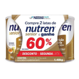 NUTREN SENIOR SEM SABOR 2 UN COM 740G CADA