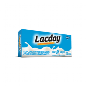 LACDAY EZIMA DIGESTIVA 8 COMPRIMIDOS MASTIG�VEIS