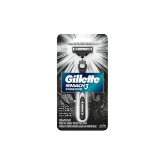 APARELHO DE BARBEAR GILLETTE MACH3 CARBONO 