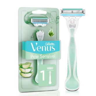 APARELHO GILLETTERECARREGAVEL VENUS  + CARGA PARA DEPILAR PELE SENS�VEL 1U