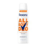 DESODORANTE REXONA AEROSOL ALL BODY DEO FRESH CITRUS 150ML