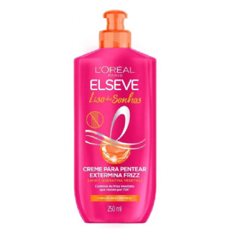 CREME PARA PENTEAR ELSEVE LISO DOS SONHOS 250ML