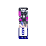 ESCOVA DE DENTE ORAL B INDICATOR BLACK SENSITIVE COM CARV�O - 2 UNIDADES