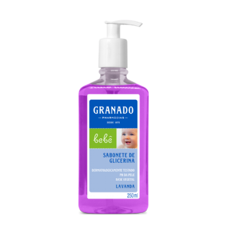 SABONETE LQUIDO GRANADO BEB LAVANDA 250ML