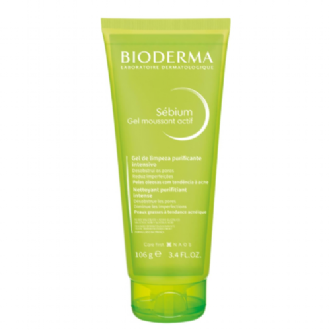 GEL DE LIMPEZA BIODERMA SEBIUM MOUSSANT ACTIF  100ML