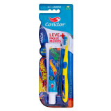 KIT CONDOR CREME DENTAL + ESCOVA JUNIOR HOT WHEELS