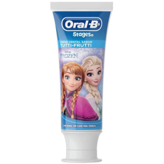 CREME DENTAL INFANTIL ORAL-B PRO-SADE STAGES FROZEN/ SPIDER MAN 100G