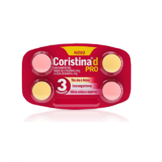 CORISTINA D PRO 4 COMPRIMIDOS