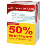 KIT GINO CANESTEN CALM 100ML COM 50% DE DESCONTO NA 2� UNIDADE DA EMBALAGEM