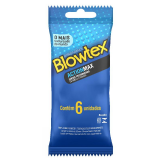 PRESERVATIVO BLOWTEX ACTION COM 6 UNIDADES