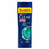 SHANPOO CLEAR ANTI-CASPA LIMPEZA DIRIA 2 EM 1 LEVE 400ML PAGUE 330ML
