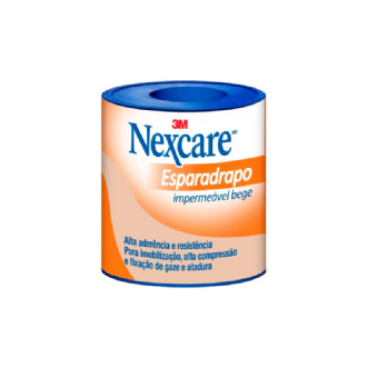 Esparadrapo Nexcare Imperme�vel Bege 50MX3M 1Un