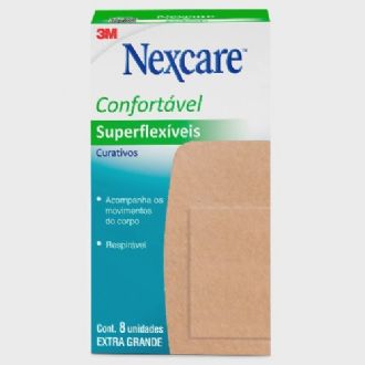 CURATIVOS 3M NEXCARE JOELHO 8 UNIDADES