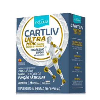 CARTLIV ULTRA MDK COLGENO NO HIDROLISADO TIPO II 60 CPSULAS