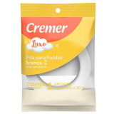 FITA CREPE CREMER LUXO BRANCA 19MMX20M