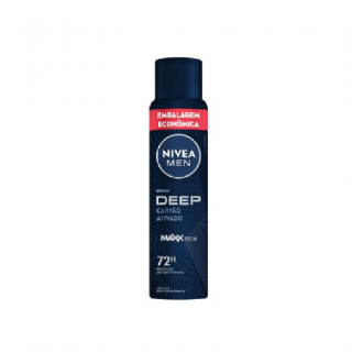 DESODORANTE NIVEA AEROSOL MEN DEEP CARV�O ATIVADO 200ML
