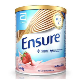 Suplemento Nutricional Ensure Morango 400g