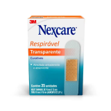 Curativo Nexcare Transparente Respir�vel 35 unidades