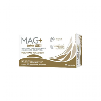 Suplemento Alimentar Mag+ Quelatus 175mg Com 60 Comprimidos Revestidos