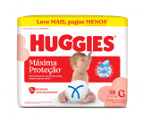 FRALDA HUGGIES SUPREME CARE G COM 58 UNIDADES