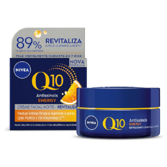 CREME FACIAL NIVEA  ANTISSINAL Q10 ENERGY VITAMINA C 50G