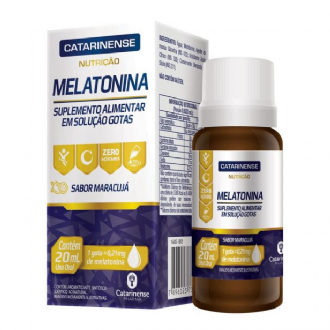 MELATONINA CATARINENSE MARACUJA GOTAS 25ML