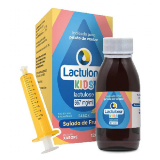 LACTULONA 667MG KIDS LAXANTE PEDI�TRICO SABOR SALADA DE FRUTAS 120ML