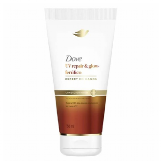 Condicionador Dove Expert em Danos UV Repair e Glow + Ferlico 150ml
