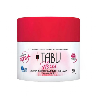 DESODORANTE TABU CREME FLORES 55G