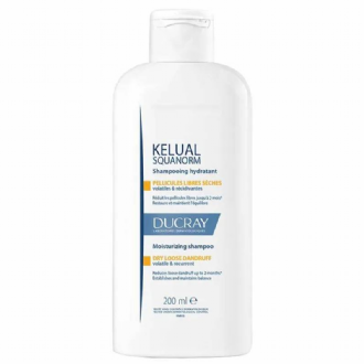DUCRAY KELUAL S SQUANORM SHAMPO ANTICASPA PARA CABELOS SECOS 200ML