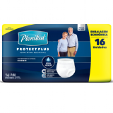 ROUPA NTIMA PLENITUD PROTECT PLUS TAMANHO P/M 16 UNIDADES