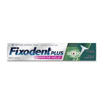 Fixodent plus scope