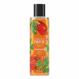 SABONETE L�QUIDO LUX ESS�NCIAS DO BRASIL FLOR DE CAJUEIRO 300ML