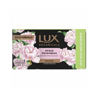 SABONETE LUX ROSAS FRANCESAS 85G 6UN