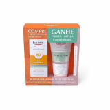 KIT EUCERIN PROTETOR SOLAR OIL CONTROL FPS60 50G + GEL DE LIMPEZA CONCENTRADO DERMOPURE 75ML