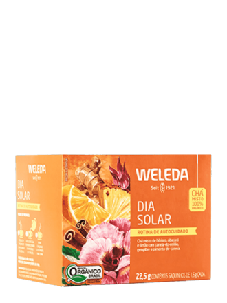 CH WELEDA ORGNICO DIA SOLAR COM 15 SAQUINHOS