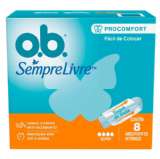 ABSORVENTE INTERNO O.B PROCOMFORT SUPER 8UN
