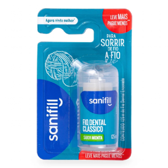 FIO DENTAL SANIFILL CL�SSICO MENTAL 125M