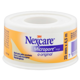 Fita Nexcare Micropore Bege 25MX4,5M 1un