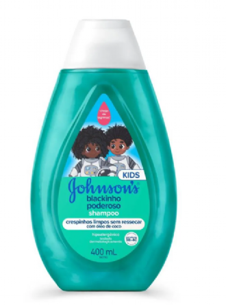 SHAMPOO JOHNSONS KIDS BLACKINHO PODEROSO 400ML