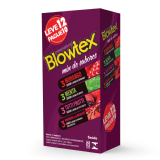 CAMISINHA BLOWTEX MIX DE SABORES 12 UNIDADES