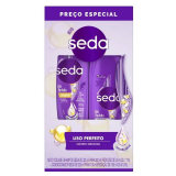 KIT SHAMPOO SEDA 300ML + CONDICIONADOR 190ML LISO PERFEITO