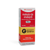 MALEATO DE ENALAPRIL GENRICO VITAMEDIC 10MG 30 COMPRIMIDOS