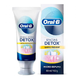 CREME DENTAL ORAL-B GENGIVA DETOX TARTAR DEFENSE 102G