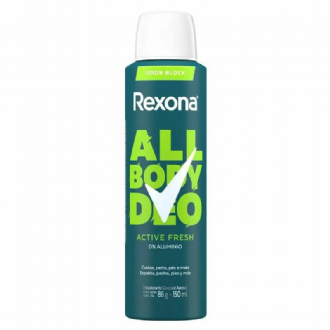 Desodorante Corporal Aerosol Rexona All Body Deo Active Fresh 150ml