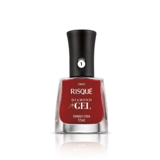 ESMALTE RISQUE GEL VERMELHO CEREJA 9,5ML