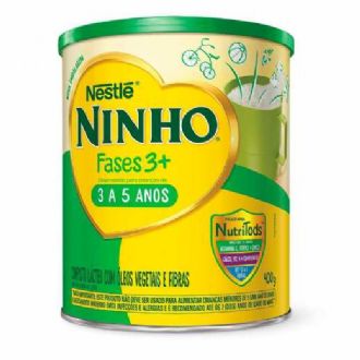 COMPOSTO LCTEO NINHO FASES 3+ INFANTIL COM 400G