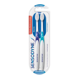 KIT ESCOVA DE DENTE SENSODYNE GENTLE SUAVE S GENGIVAS - 2 UNIDADES